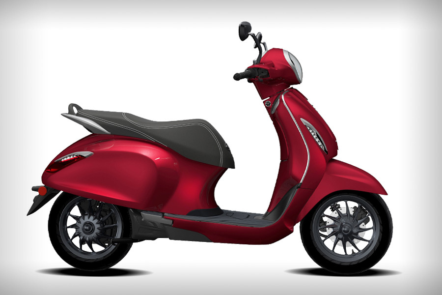 Bajaj Auto's electric scooter.