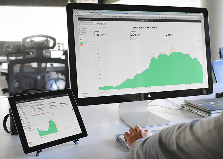 Athena® Stem's smart energy storage software