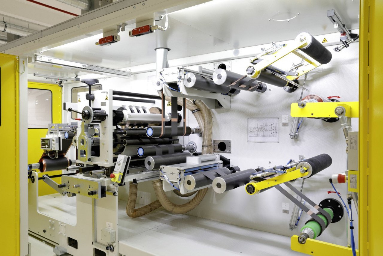 Battery cell production and development process.