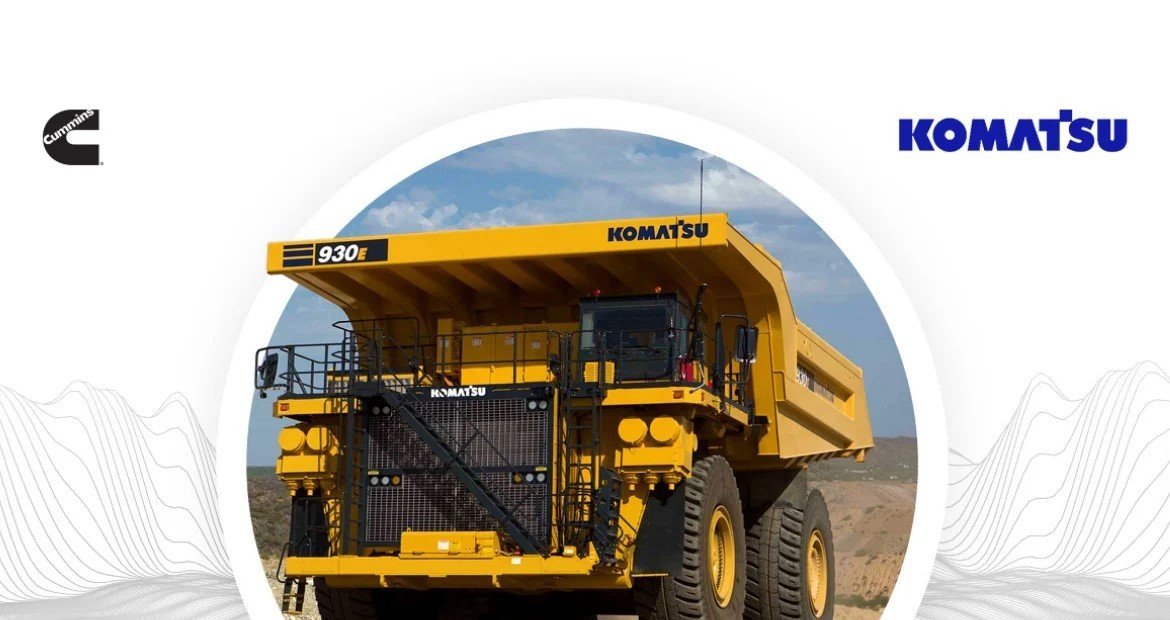 Cummins Komatsu Hydrogen Mining Trucks
