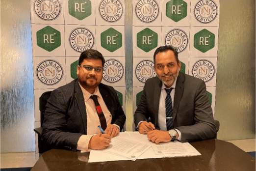 Ankur Khaitan from LNJ Bhilwara Group and Hiren Pravin Shah from Replus Engitech signed the joint venture in June 2021, for establishing lithium-ion battery manufacturing facility in Pune.