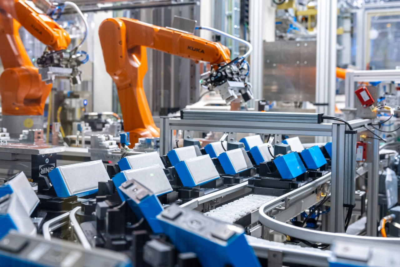 BMW EV battery production