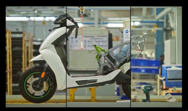 Ather EV manufacturiung