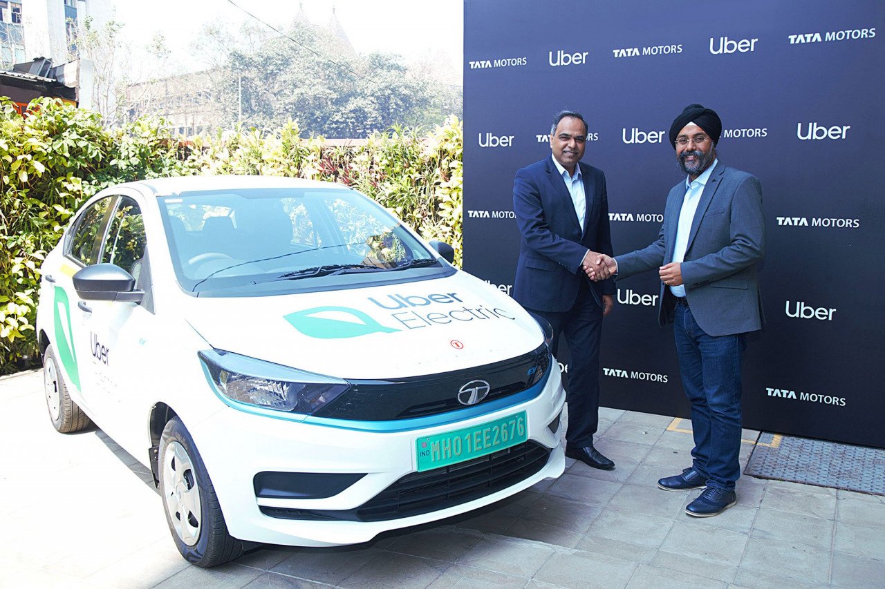 Tata Uber MoU Signing