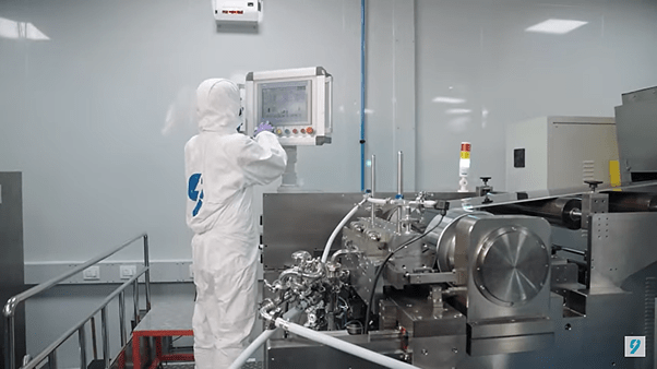 An image of An image of Log9 Materials' Li-ion cell manufacturing plant in Jakkur, Bengaluru.
