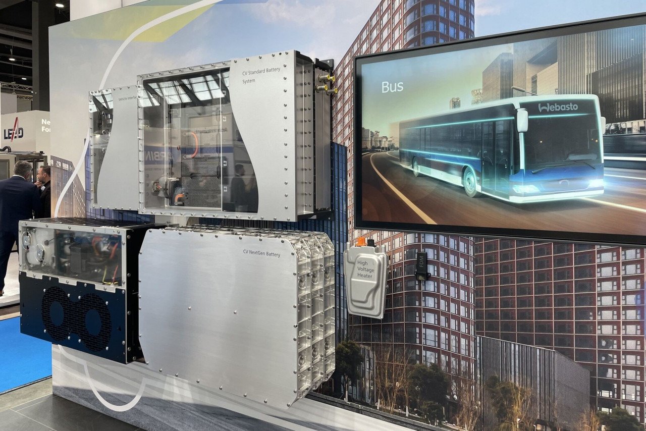Webasto presented EV batteries, thermal solutions at Battery Show Europe 2023
