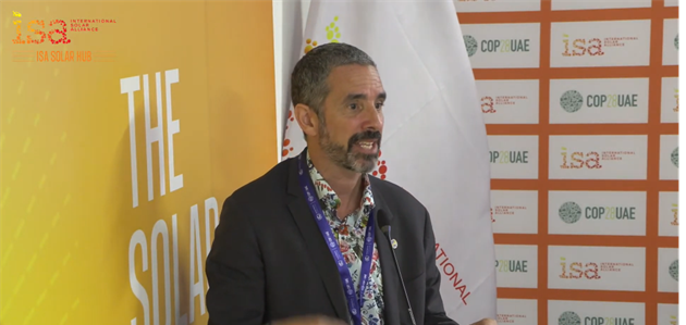 Customized Energy Solutions, Founder, Stephen-Fernands speaking at COP28.