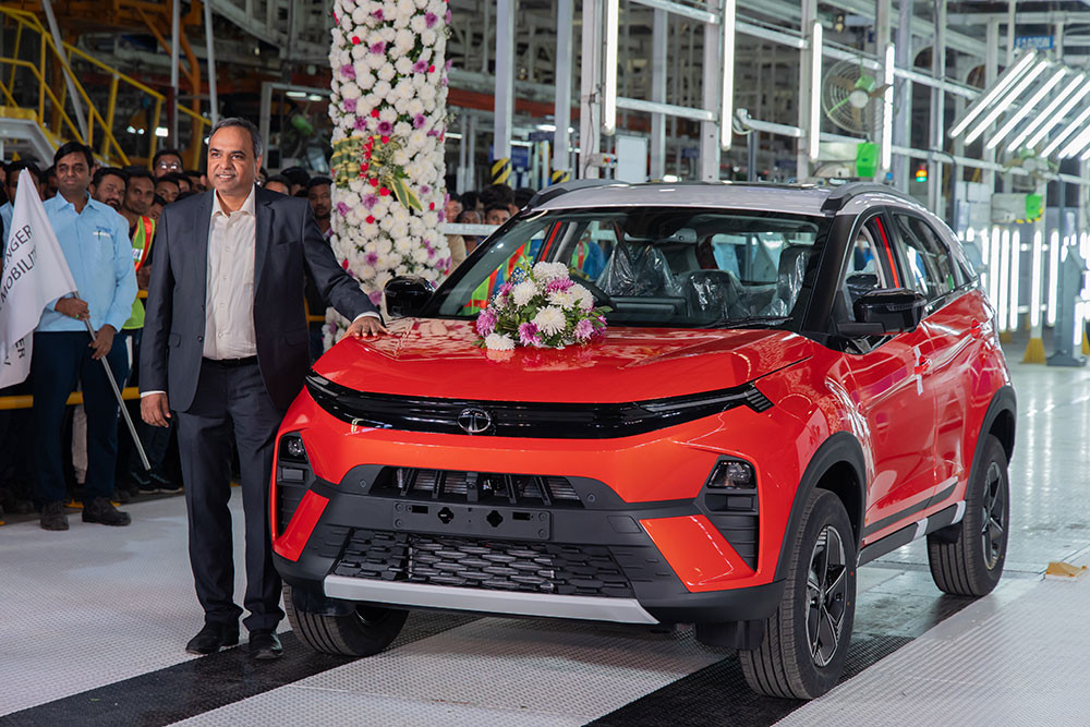 Tata commences production of EVs at its Sanand facility in Gujarat