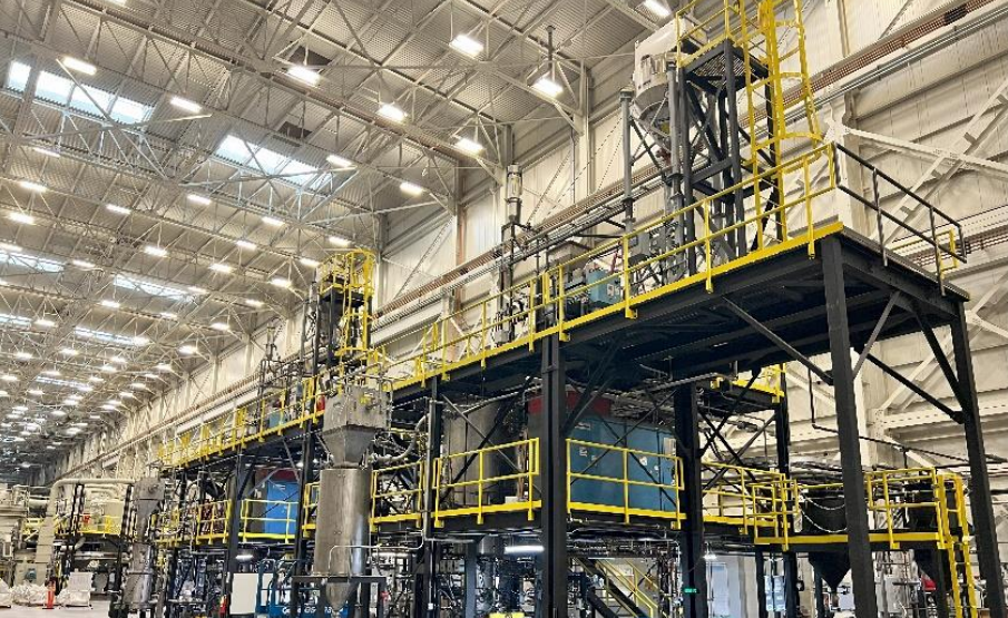 An image of Novonix's proprietary graphite furnace. 