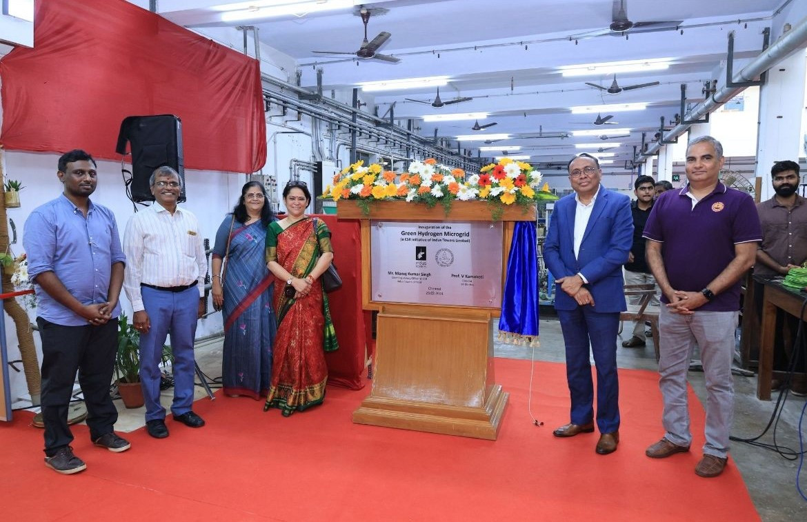 Indus Towers in partnership with IIT Madras launches green hydrogen and BMS R&D labs
