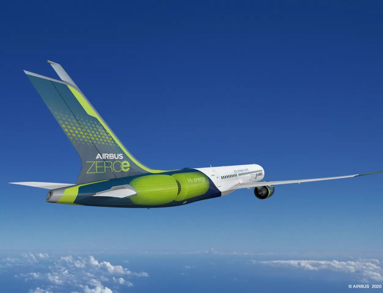 Airbus studying hydrogen technology readiness for its ZEROe H2 aircraft
