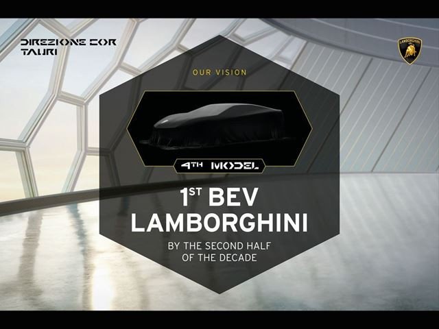 Lamborghini's roadmap to decarbonization envisions 1st Battery Electric Vehicle to be launched by the second half of the decade.